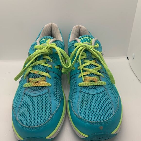 Nike Dual Fusion Lite Turquoise Running Shoes - Picture 3 of 7